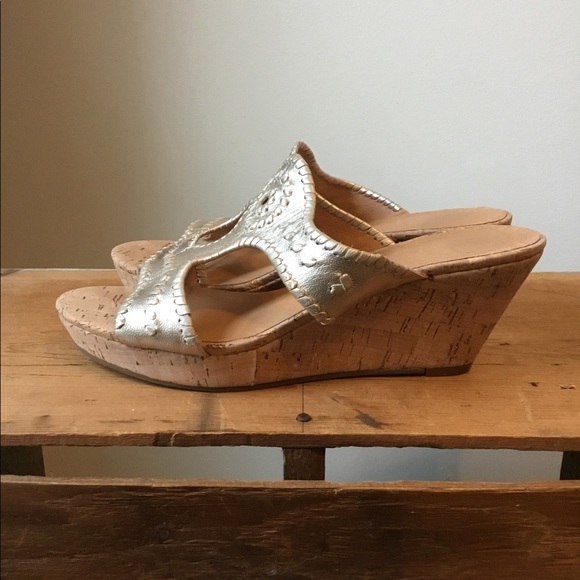 Jack Rogers Shoes - Jack Rogers Cork Wedges